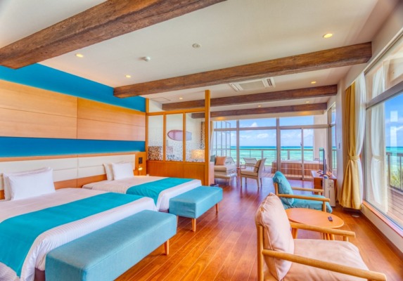 石垣シーサイドホテル スイートルーム ジャグジー 客室