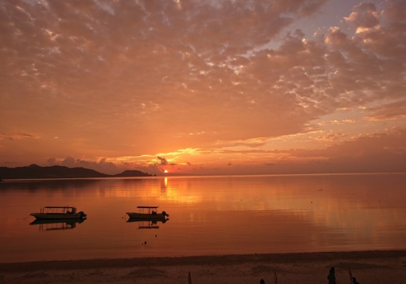 沖縄 石垣シーサイドホテル 夕日 サンセット