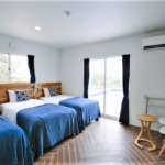 石垣島 貸切ヴィラ シエスタ 寝室 ベッドルーム
