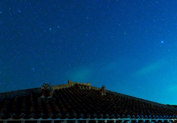 沖縄 竹富島 星空観賞 流れ星 天の川