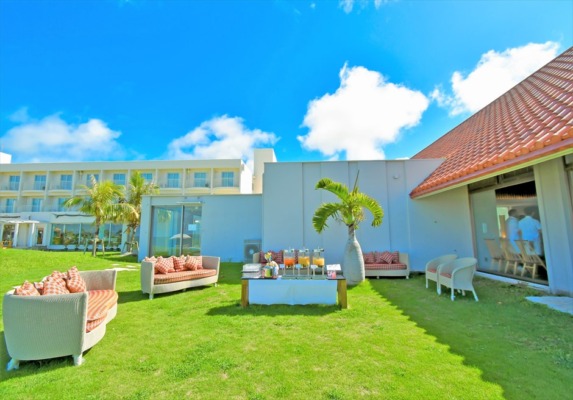 ビーチホテル サンシャイン石垣島　ガーデン・ウェディングパーティー＆披露宴　チャペル・ガーデン会場ウェルカム・パーティー