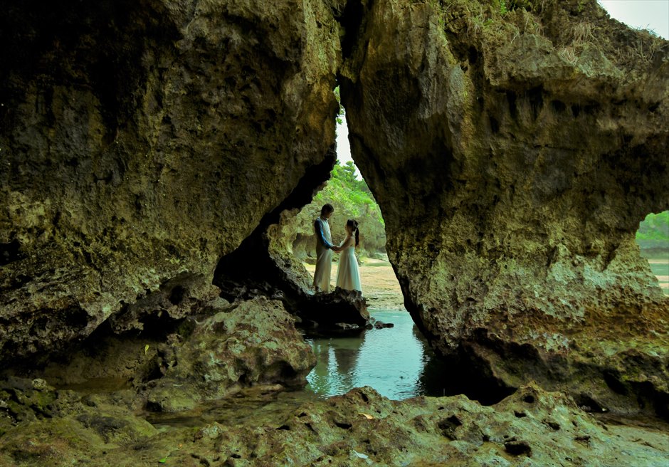 コーラルテラス石垣島・青の洞窟ビーチ　フォトウェディング