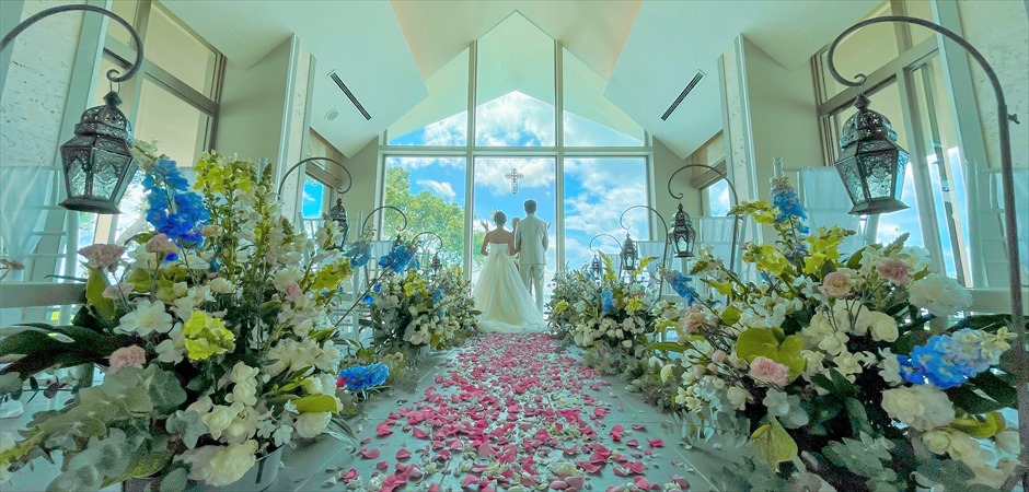 Chapel Floral Wedding