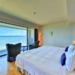 沖縄　石垣島　ビーチホテルサンシャイン　オーシャンビュー　ベッドルーム　宿泊