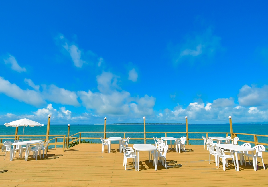 石垣島ビーチホテルサンシャイン/レストラン 海辺のテラス 波の詩
