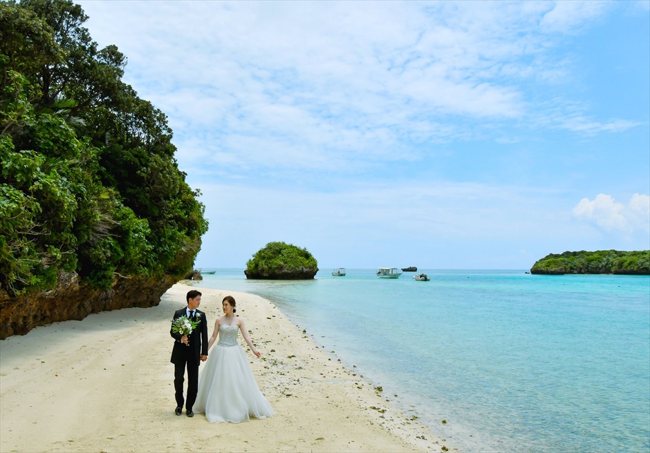 石垣島　川平ビーチ　フォトウェディング