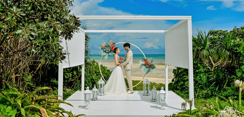 Beachfront Deck Wedding for Two