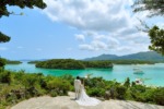 石垣島　川平湾　挙式前撮影