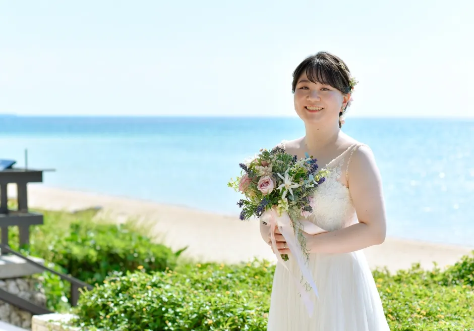 小浜島　はいむるぶし 前撮り撮影（ビーチテラス）