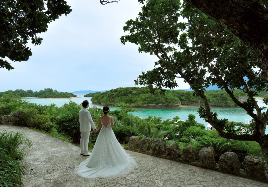 川平湾高台　石垣島前撮り