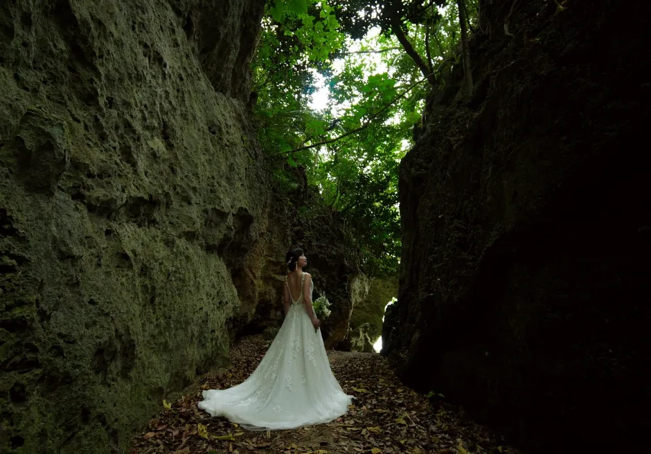 サビチ鍾乳洞　石垣島前撮り