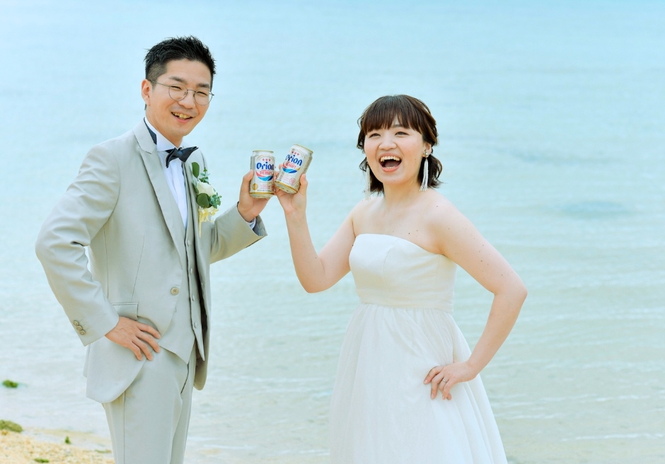 前撮り撮影 小浜島 はいむるぶし（ビーチ）