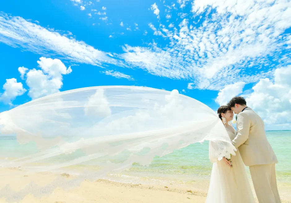 風と光が演出する、はいむるぶしのビーチフォト