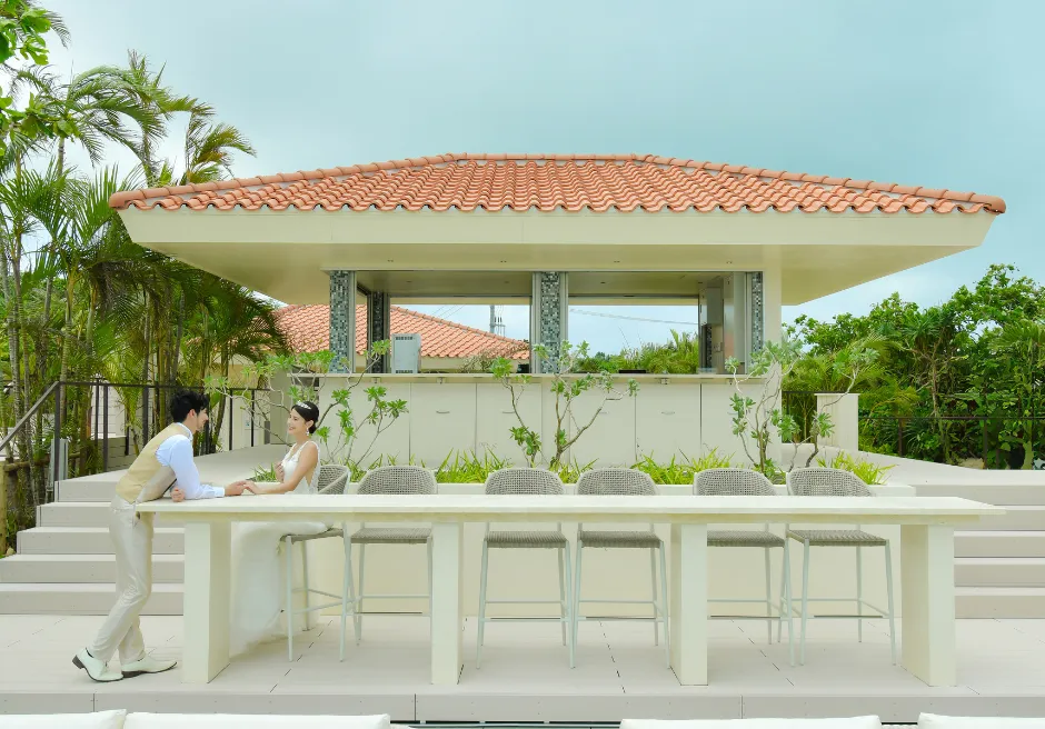 はいむるぶし小浜島リゾート内撮影ザ・ビーチ・バー