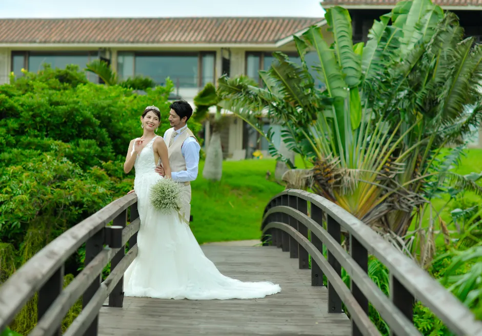 はいむるぶし小浜島リゾート内撮影ブリッジ